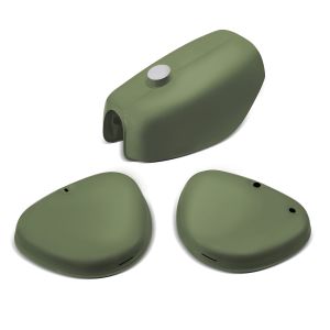 Tank / bensintank passende for Simson S51 / S50 / S70 med sidedeksel Craftride olivengrønn matt