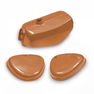 Tank / Benzintank passend für Simson S51 / S50 / S70 mit Seitendeckel Craftride Candy Lack bronze