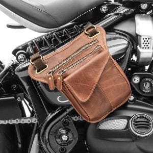 Seitentasche für Royal Enfield Meteor 350 Craftride SR1 Leder_1