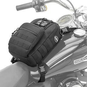 Motorsykkel tankbag Craftride Dark Gear 9L med reimfeste