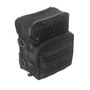 Styrveske Club Style egnet for Harley Davidson-modeller Ballistic Nylon Craftride DC2 svart