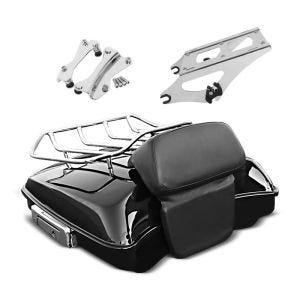 Top Case Razor für Harley Road King Classic 14-19 mit Docking Rack Gepäck-Grill Craftride_0