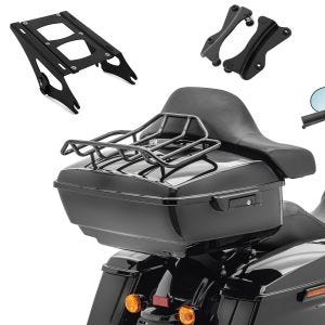 Topcase King NLB für Harley CVO Street Glide 14-20 + Anbaukit Craftride_0