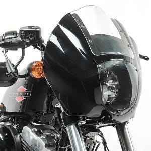 Lampemaske egnet for Harley Davidson Dyna / Sportster lysmaske Craftride Q1 klar
