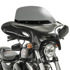 Batwing Verkleidung für Harley Softail Slim Craftride mit Windschild rauchgrau_0
