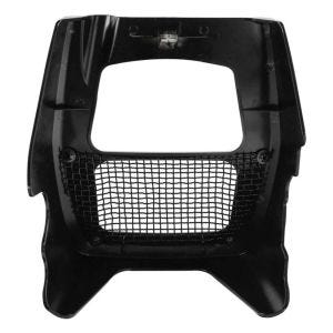 Frontspoiler egnet for Harley Davidson Street Glide Special 17-23 oljekjølerdeksel Craftride OV2 svart DPLB2
