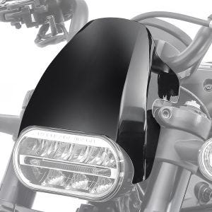 Frontlykt frontmaske egnet for Harley Davidson Sportster S 1250 21-24 Fly Screen Craftride svart