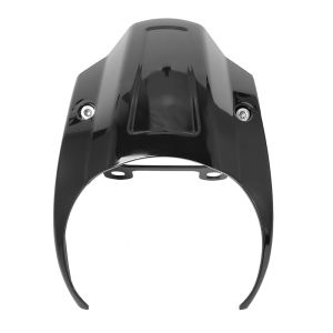 Lampemaske egnet for Harley Davidson Softail Street Bob 18-24 frontlyktbekledning Craftride RM5 frontrute svart