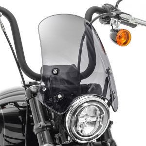 Windschild für Harley Davidson Dyna Super Glide Custom Craftride FB2 Windschutzscheibe rauchgrau_1