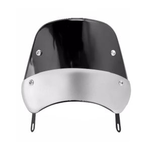 Frontrute Craftride RW3 egnet for Royal Enfield Interceptor 650 frontrute svart