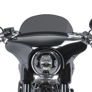 Frontrute egnet for Harley Davidson Sport Glide 18-24 Craftride M frontrute mørk tonet DPLU