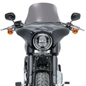 Frontrute egnet for Harley Davidson Sport Glide 18-24 Craftride L frontrute røykgrå DPLB1