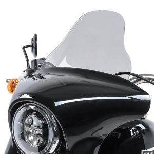 Frontrute egnet for Harley Davidson Sport Glide 18-24 Craftride L frontrute røykgrå DPLU1