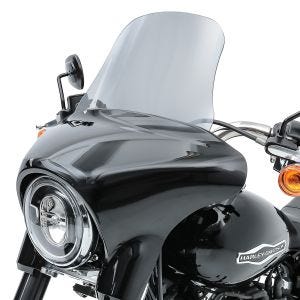 Frontrute egnet for Harley Davidson Sport Glide 18-24 Craftride L frontrute røykgrå DPLU7