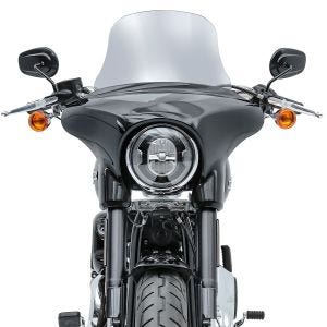 Frontrute egnet for Harley Davidson Sport Glide 18-24 Craftride L frontrute røykgrå DPLU8