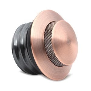 Motorsykkel CNC tanklokk som passer for Harley Davidson Freewheeler tanklokk Craftride TD7 bronse