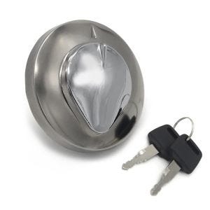 Motorsykkel tanklokk + nøkkel egnet for Honda Shadow VT 600 C 88-00 tanklokk Tourtecs