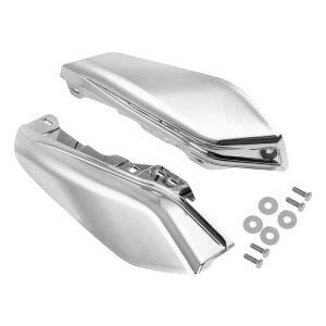 Varmevindavviser egnet for Harley Davidson Road King Classic 09-19 frontrute Craftride WA3 krom