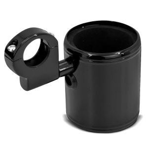 Universal Costum flaskeholder / drikkeholder som passer til alle Craftride motorsykkelstyrer svart