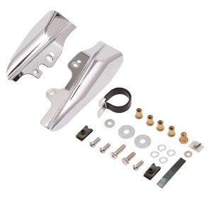 Vindavviser egnet for Harley Davidson Touring 01-08 varme frontrute Craftride WA4 krom