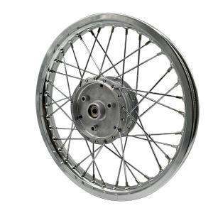 Eiker hjulfelg stål 1,5x16 passer til Simson S51 S50 S70 Schwalbe KR51 stålfelg forkrommet Craftride AF19