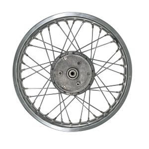 Eiker hjulfelg stål 1,5x16 passer til Simson S51 S50 S70 Schwalbe KR51 stålfelg forkrommet Craftride AF19 DPL3