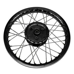 Eiker hjulfelg aluminium 1,6x16 egnet for Simson S51 S50 S70 Schwalbe KR51 aluminiumsfelg Craftride AF13 svart DPL1