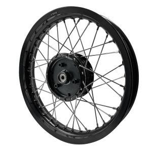 Felg 2,15x16 brede eiker hjul aluminium egnet for Simson S51 S50 S70 Schwalbe KR51 aluminiumsfelg Craftride AF22 svart