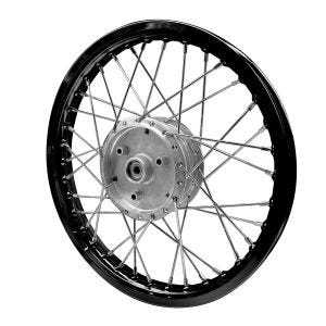 Eiker felg aluminium 1,6x16 passer til Simson S51 S50 S70 Schwalbe KR51 aluminiumsfelg Craftride AF28 svart