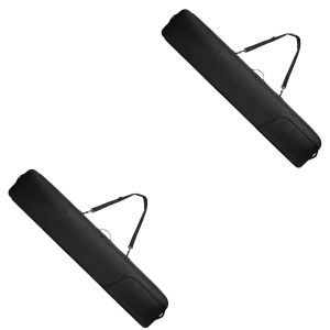 Sett med 2x polstret skibag snowboard bag reiseveske Cranit ST1 svart NYHET
