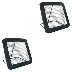 Sett med 2 x fotball rebounder-nett FR1 Cranit rebound-vegg egnet for fotballmål 84cm x 84cm NYHET