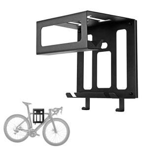 Sykkelveggfeste Cranit WF15 klesstativ MTB racersykkel hjelmholder svart DPL2