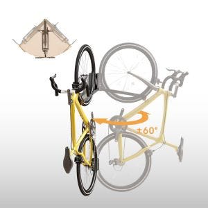 Wandhalterung Fahrrad WS17 Wandhaken schwenkbar bis 60° Fahrradhalterung DPL1
