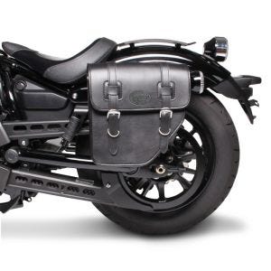 Salveske egnet for Suzuki Marauder VZ 1600 / 800 Texas Craftride 10Ltr venstre i svart