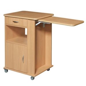 Care bed nattbord sidebord sengebord med bordplate Divit NT2