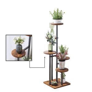 Blumenregal mehrstöckig BR10 Pflanzständer Holz DPL1
