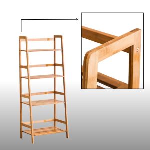 Bücherregal BR26 Standregal 120cm Wohnzimmerregal holz DPL1