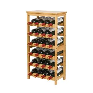 Weinregal 6 Ebenen WR8 Weinaufbewahrung Weinhalter Holz