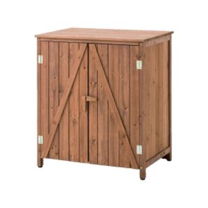 Hageskap værbestandig Divit GI44 redskapsbod laget av grantre værbestandig 70 x 50 x 80 cm brun