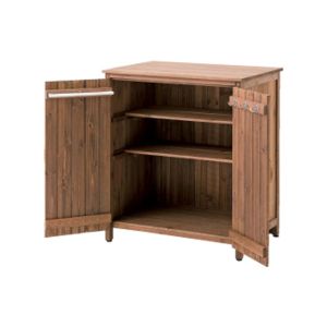 Hageskap værbestandig Divit GI44 redskapsbod laget av grantre værbestandig 70 x 50 x 80 cm brun DPL1
