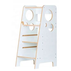 Læretårn Montessori barn AW1 lærestol kjøkkentårn 40x45x80cm