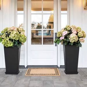 Pflanzkübel 2 Stück Divit BT8 Blumentopf Set Pflanzgefäß 25,5cm x 61cm DPL2