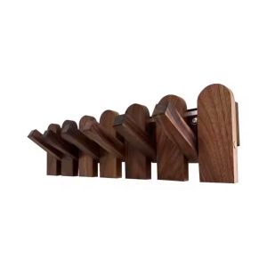 Wandgarderobe mit 6 Haken Divit WG4 Garderobenleiste Klaviergarderobe