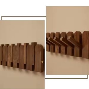 Wandgarderobe mit 6 Haken Divit WG4 Garderobenleiste Klaviergarderobe DPL2