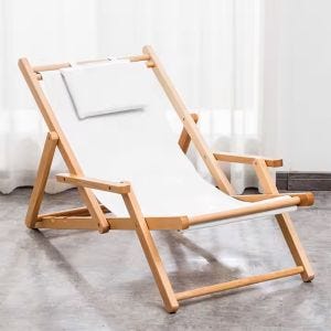 Liegestuhl mit Armlehnen Divit HK6 Strandliege Liegestuhl klappbar DPL1