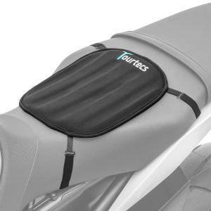 Motorrad Gel Sitzkissen Tourtecs Neopren S Gelkissen Sitzauflage in schwarz_1