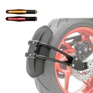 Set Hinterradabdeckung LW4 + LED Blinker TB2 für Yamaha MT-10 / FZ8_1