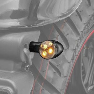 LED Blinker für Suzuki Intruder VL 1500 LC / VL 125 mit E-Prüfzeichen Lumitecs BL3 getönt_1