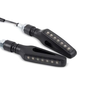 Kjørelysblink motorsykkel Lumitecs KP32 LED-blinklys med E-merke 2 stk.