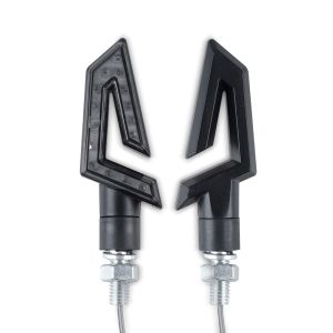 LED-blink motorsykkel Lumitecs KP36 E-merke 2 stk foran-bak